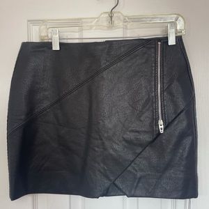 Blank NYC Pleather Mini Skirt